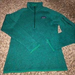PATAGONIA WOMENS BETTER SWEATER 1/4 ZIP FLEECE